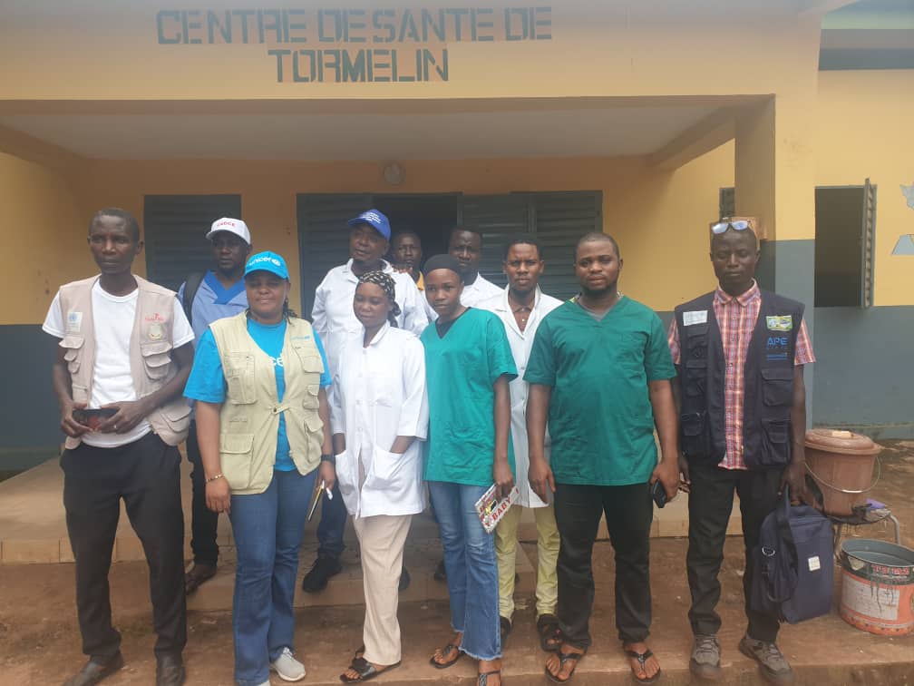 Visite_Programmatique_UNICEF_Rencontre avec la santé de la commune rurale de Tormelin